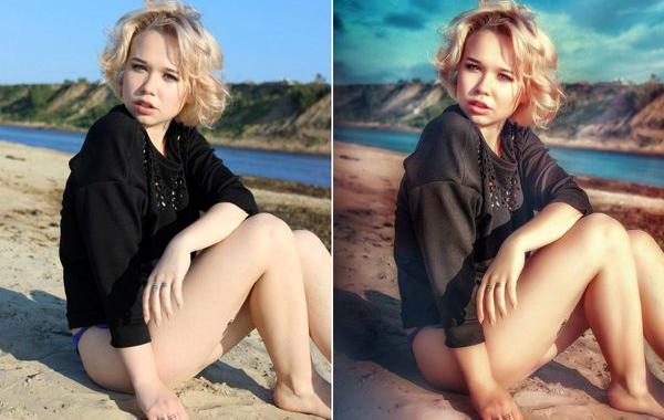 до и после фотошопа, красивый фотошоп