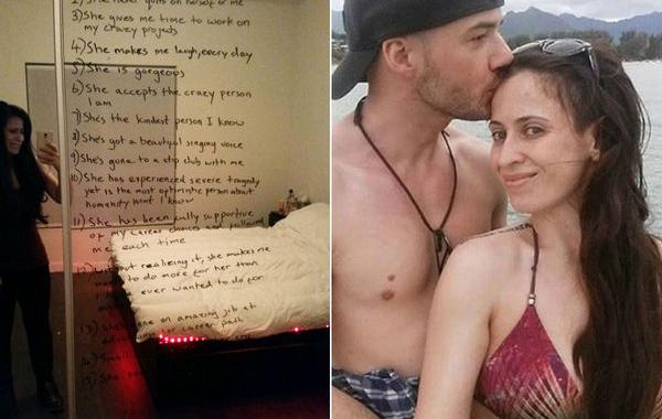 Муж составил список причин почему он любит свою жену, муж написал причины своей любви к жене с депрессией