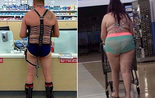 people of walmart, странные американцы, наряды посетителей американских супермаркетов