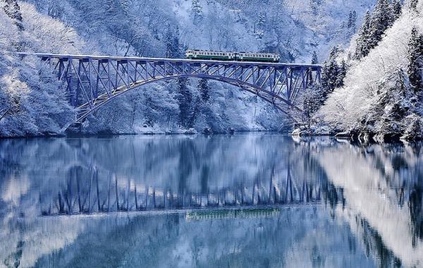 Впечатляющие пейзажи покрытые снегом,зимние пейзажи