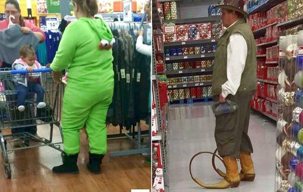 people of walmart, странные американцы, наряды посетителей американских супермаркетов