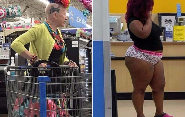 people of walmart, странные американцы, наряды посетителей американских супермаркетов