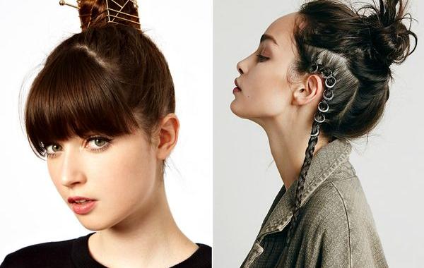 странные аксессуары для волос, необычные аксессуары для волос