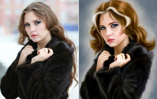до и после фотошопа, красивый фотошоп