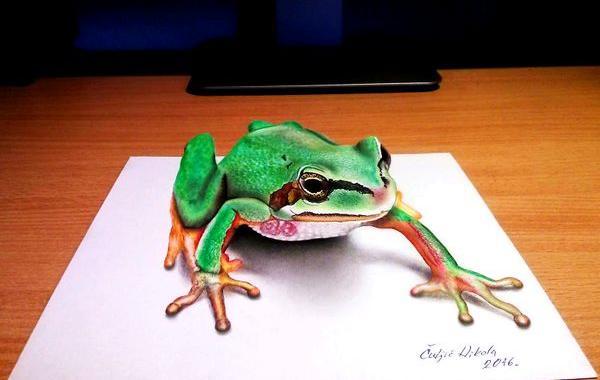 Сверхреалистичные 3D-рисунки, гиперреалистичные рисунки, Никола Чульич, Nikola Čuljić