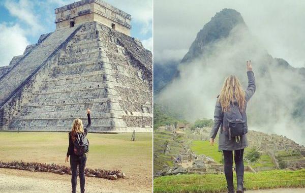 больная раком девушка отправилась в путешествие, 7 чудес света за 13 дней