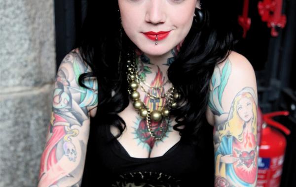 Девушки тату конвенции в Лондоне