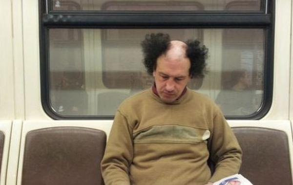 странные люди в метро, чудаки в общественном транспорте 