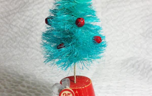 Создание оригинальной декоративной ёлочки своими руками
