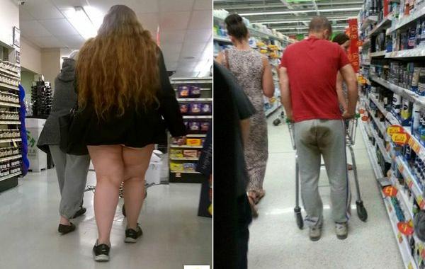 people of walmart, странные американцы, наряды посетителей американских супермаркетов