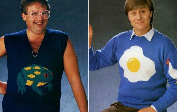 Нелепые свитера из 80-х, смешные свитера