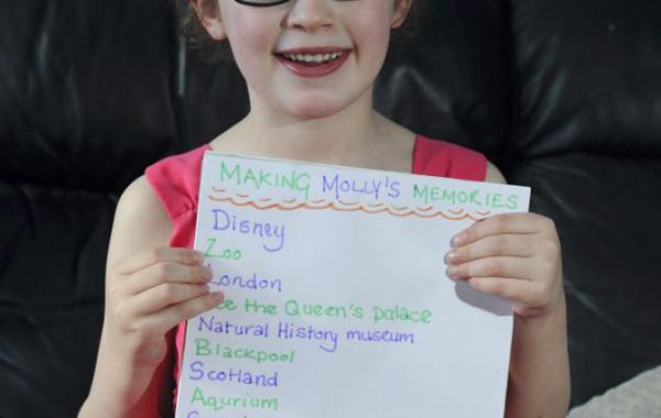 Девочке суждено ослепнуть из-за болезни Молли Бент Molly Bent