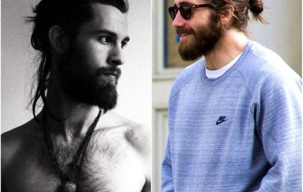 man bun, парни с гульками, парни с пучками, длинные волосы у мужчин