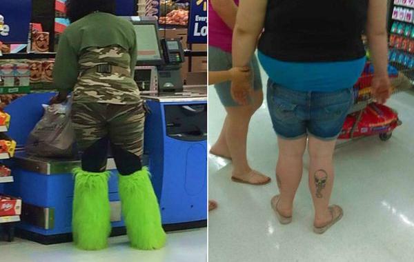 people of walmart, странные американцы, наряды посетителей американских супермаркетов