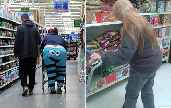 people of walmart, странные американцы, наряды посетителей американских супермаркетов