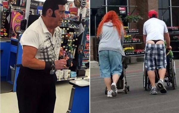 people of walmart, странные американцы, наряды посетителей американских супермаркетов