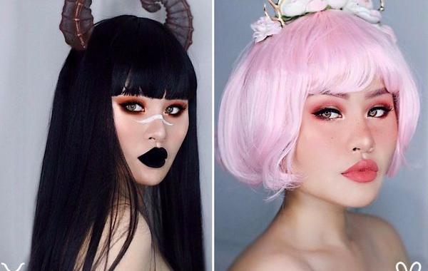 Кимберли Мани, знаки зодиака макияж 