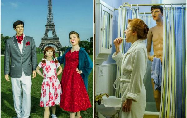 Я вышла замуж за манекена, семья манекенов,Сюзанна Хайнс, Suzanne Heintz