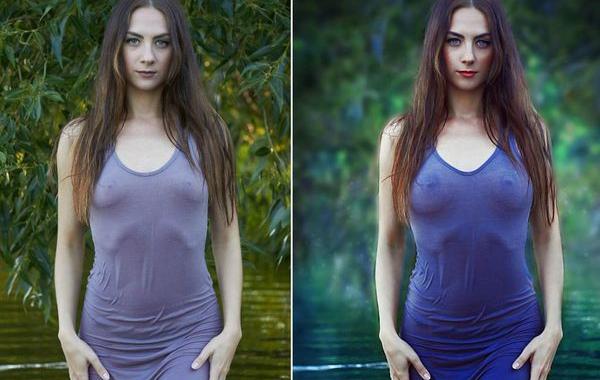 до и после фотошопа, красивый фотошоп