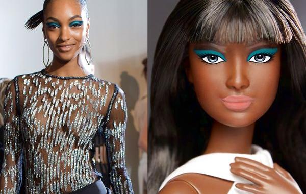 кукла Барби модель, Барби с недели высокой моды в париже, Пэт МакГрат, Pat McGrath