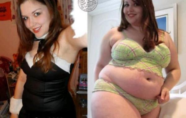 Печальные изменения. Потолстевшие девушки