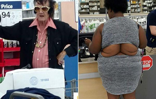 people of walmart, странные американцы, наряды посетителей американских супермаркетов