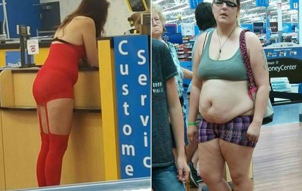 people of walmart, странные американцы, наряды посетителей американских супермаркетов