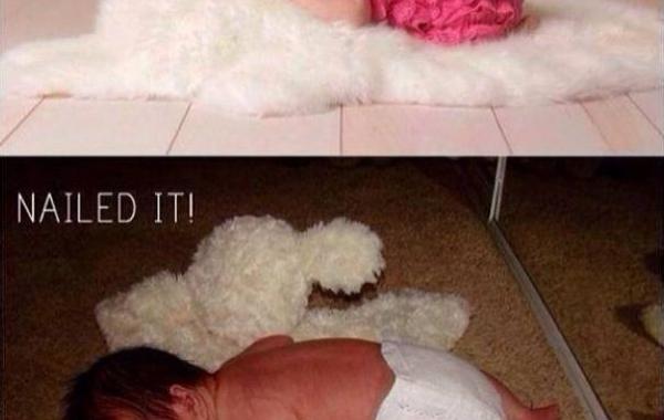 Смешные попытки родителей повторить милые фотографии, увиденные в интернете, со своими детьми