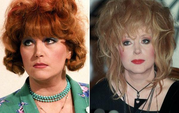 Как менялся образ Аллы Пугачёвой, алла пугачёва тогда и сейчас