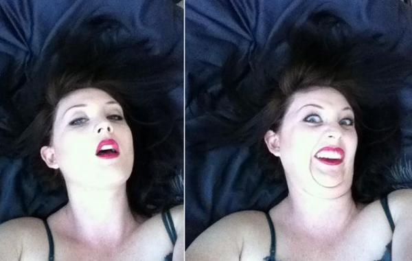 Симпатичные девушки корчат смешные рожи, девушки дурачатся