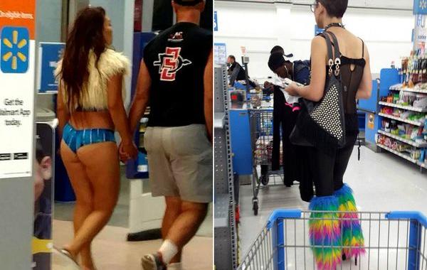 people of walmart, странные американцы, наряды посетителей американских супермаркетов
