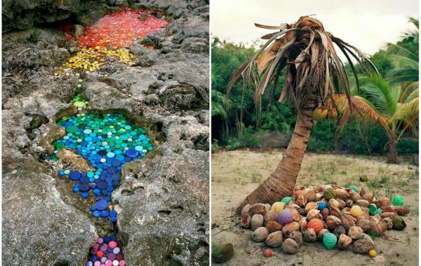 Alejandro Duran, Алехандро Дюран, арт из мусора, Washed Up, Сиан-Каан