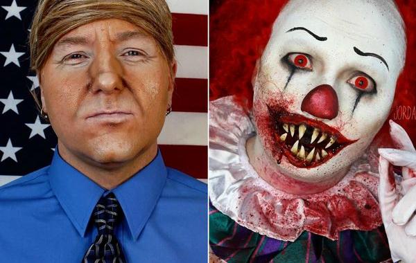 визажист Джордан Ганц, визажист превращает себя в кого угодно