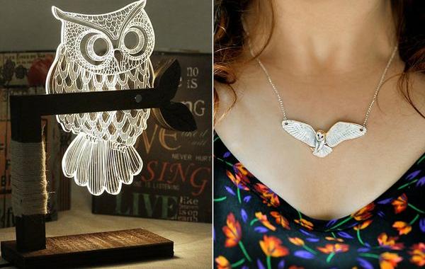 вещи с совами, штуки с изображением сов