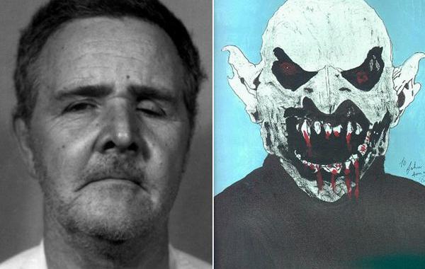 картины убийц, картины маньяков, картины нарисованные серийными убийцами