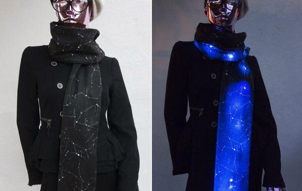 Светодиодные шарфы с созвездиями, LED Illumiscarves