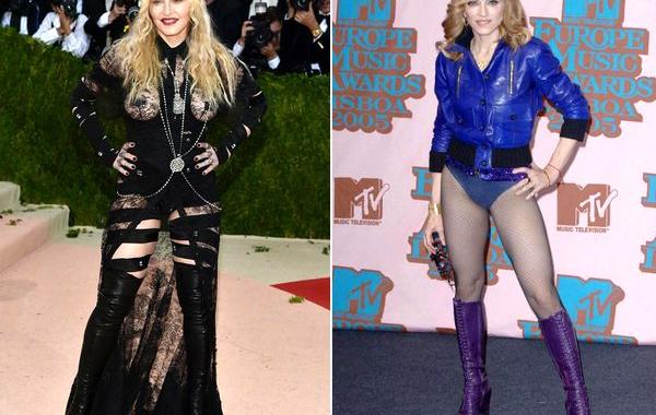 странные наряды мадонны, откровенные наряды мадонны