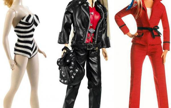 эволюция куклы барби, кукла барби тогда и сейчас, кукла барби в прошлом, первая кукла барби