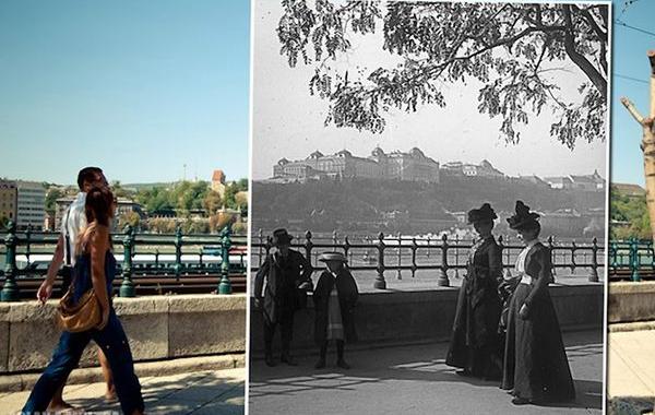 Окно в прошлое, фотограф Кереньи Золтан, прошлое в настоящем