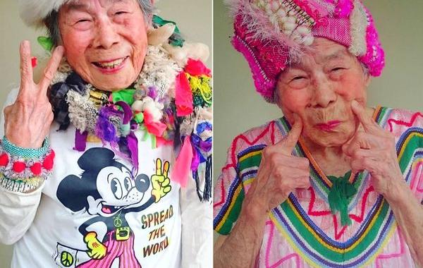 93-летняя модель, старушка стала моделью одежды