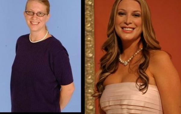 до и после косметика фитнес