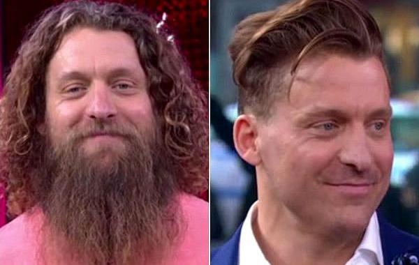 преобразившиеся мужчины, make over men, мужчины после стрижки, мужчины сбрили бороду и усы