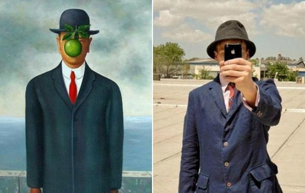 Шедевры мировой живописи, креативно воспроизведенные в наши дни