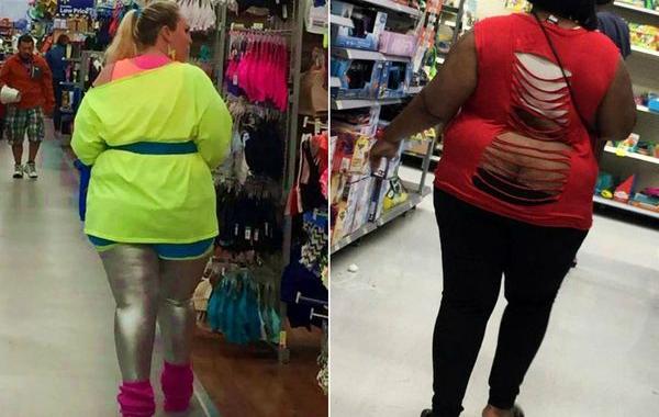 people of walmart, странные американцы, наряды посетителей американских супермаркетов