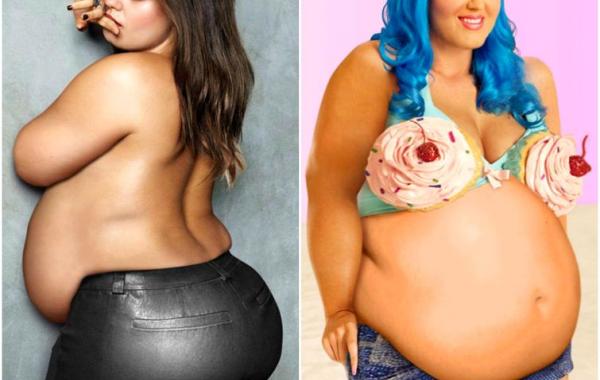 Ким Кардашьян толстая, знаменитые красотки превратившиеся в толстушек, Дэвид Лопера, David Lopera 