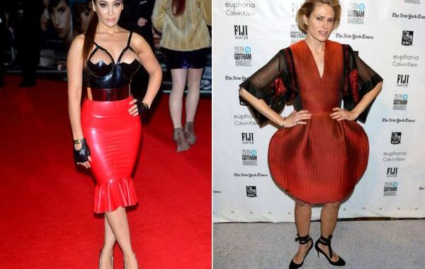 нелепые наряды звёзд, безвкусные наряды знаменитостей