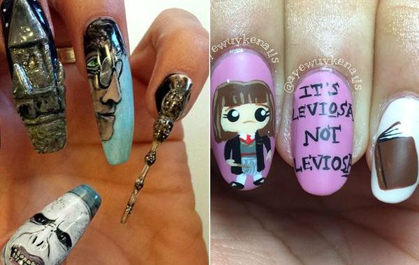 Идеи для маникюра в стиле Гарри Поттера