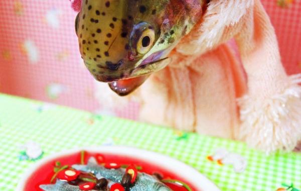 Рыбья голова (Fish Head) художница Анн-Катрин Беккер Эчивард