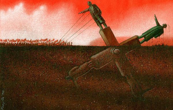 Сатирические иллюстрации на злобу дня от Павла Кучинского