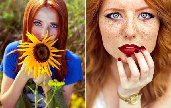 Дети солнца, рыжие девушки